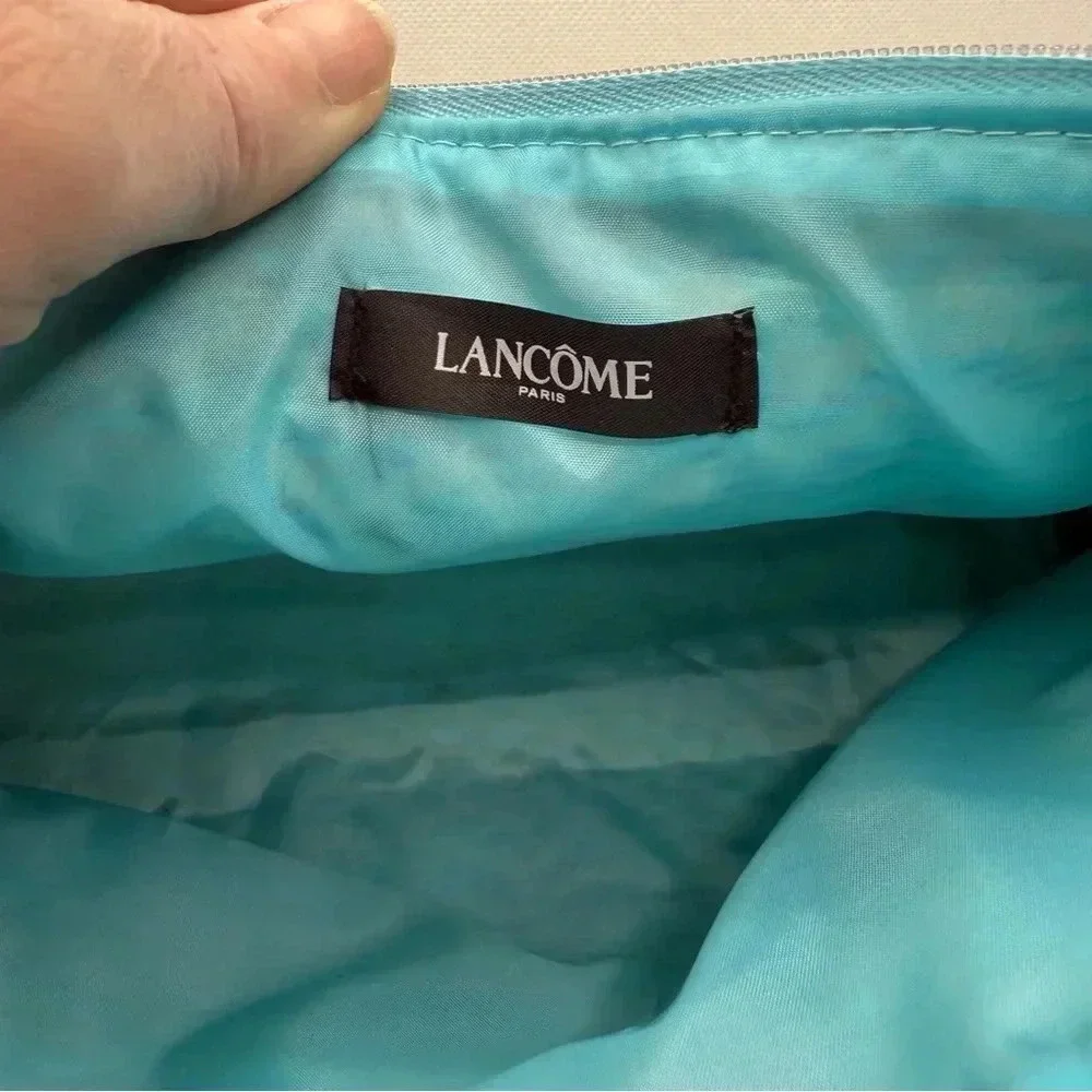 Lancome Paris Colorful Zip Up Tassel‎ Woven Cosmetic Travel Bag